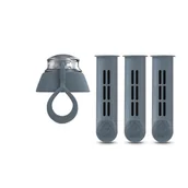 Wkłady filtrujące - Dafi 3 szt Filtr Do Butelki Szary+ Nakrętka - miniaturka - grafika 1