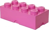 Pojemniki na zabawki - LEGO LEGO Friends Pojemnik na klocki 4x2 różowy - miniaturka - grafika 1