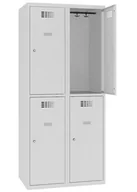 Meble do szkół i przedszkoli - Szafy skrytkowe SUS W metalowe - miniaturka - grafika 1