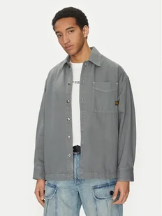 G-Star Raw Koszula D23007-D300 H116 Szary Boxy Fit - Koszule męskie - miniaturka - grafika 1