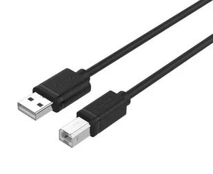 Unitek Kabel USB 2.0 Typ-A Typ-B M/M 1m Y-C430GBK - Kable USB - miniaturka - grafika 4
