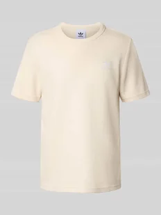 T-shirt z wyhaftowanym logo - Koszulki męskie - miniaturka - grafika 1