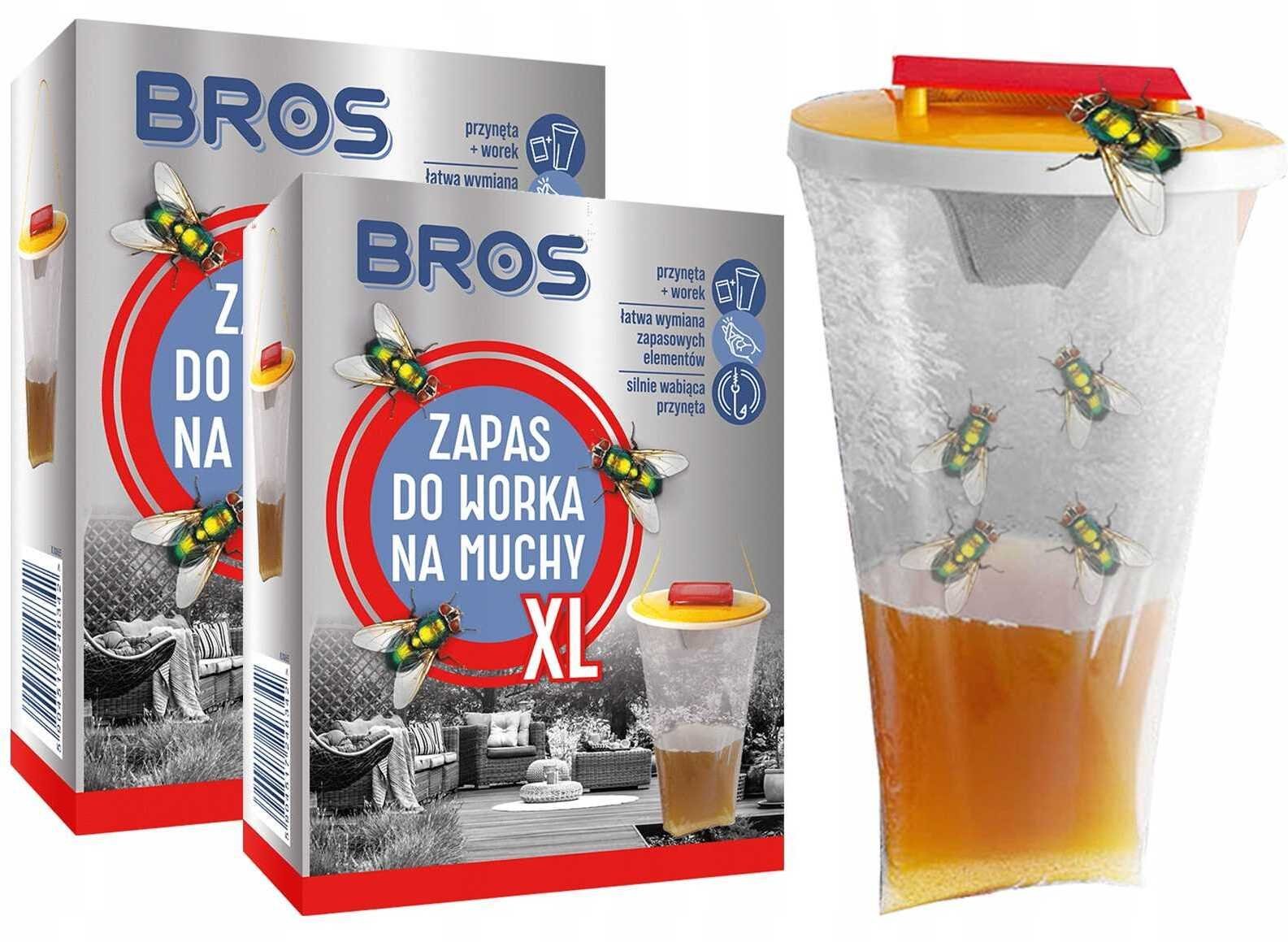 Bros - zapas do worka na muchy XL - 2 szt.
