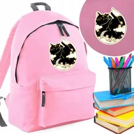 Plecaki szkolne i tornistry - Plecak Szkolny Tornister Kotek 010 Róż - miniaturka - grafika 1