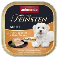 Mokra karma dla psów - Animonda Vom Feinsten Classic Smak: Kurczak, Jogurt + Owsianka 22X150G - miniaturka - grafika 1