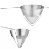 Przybory do gotowania - Sito chińskie z siatką stożkowe bardzo gęste wzmocnione - Hendi 567555 - miniaturka - grafika 1