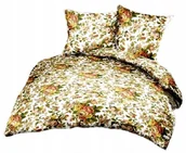 Pościel - pościel bawełna lux 220x240 + 2 poszewka B 246-2 bajeczne róże - miniaturka - grafika 1