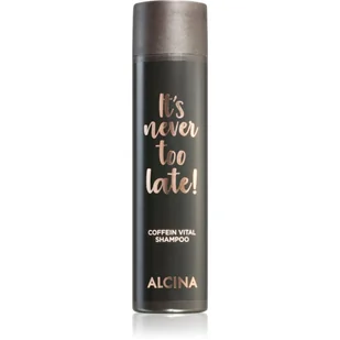 Alcina Szampon z kofeiną Nigdy nie jest za późno! Coffein Vital Shampoo) Objętość 250 ml) - Szampony do włosów - miniaturka - grafika 1