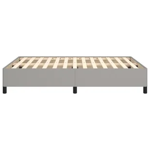 Lumarko Rama łóżka, jasnoszara, 140 x 200 cm, tapicerowana tkaniną - Łóżka - miniaturka - grafika 7