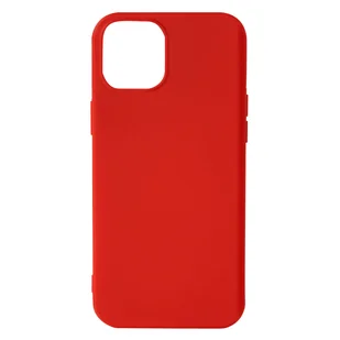 Etui do iPhone 13 Mini Silikonowe Półsztywne Miękkie w dotyku Wykończenie czerwone - Etui i futerały do telefonów - miniaturka - grafika 1