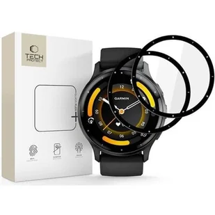 Szkło hybrydowe TECH-PROTECT Glass Flex do Garmin Venu 3 Czarny (2 szt.) - Akcesoria do smartwatchy - miniaturka - grafika 1