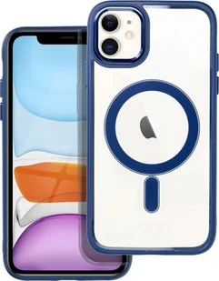 OEM Futerał COLOR EDGE MAG COVER kompatybilny z MagSafe do IPHONE 11 niebieski - Etui i futerały do telefonów - miniaturka - grafika 1