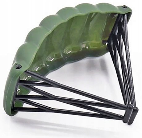 SPADOCHRON 3 szt klocki policja płytka bronie broń wyrzutnia figurki wojsko