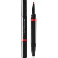 Konturówki do ust - Shiseido LipLiner InkDuo szminka i konturówka do ust z balsamem odcień 07 Poppy 1,1 g - miniaturka - grafika 1