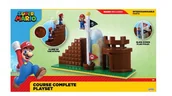 Figurki dla dzieci - World of Nintendo Super Mario Mini Figure Playset End Level zestaw do zabawy - miniaturka - grafika 1