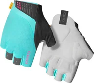 Rękawiczki rowerowe - Giro Rękawiczki damskie GIRO SUPERNATURAL W krótki palec Rozmiar: M, Wybierz kolor: Screaming Teal Neon Pink - miniaturka - grafika 1