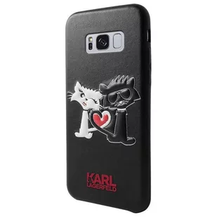 Karl Lagerfeld KLHCS8LCL1BK Samsung Galaxy S8+ czarny - Etui i futerały do telefonów - miniaturka - grafika 1