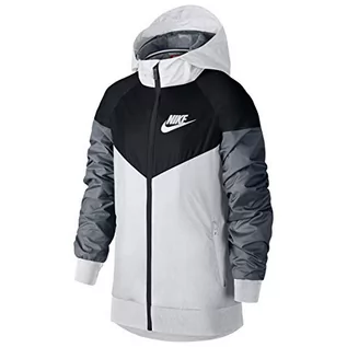 Kurtki i płaszcze dla chłopców - Nike B Nsw Wr Jkt Hd Bluza męska - grafika 1