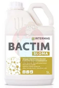BACTIM SŁOMA jest płynnym biopreparatem zawierającym bakterie Bacillus subtilis szczep B00105 oraz Bacillus licheniformis szczep B00106 wyizolowane .. - Nawozy ogrodnicze - miniaturka - grafika 1