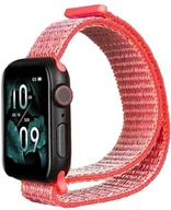 Akcesoria do smartwatchy - Pasek Beline Nylon do Apple Watch Series 1/2/3/4/5/6/7/8/SE/SE2/Ultra 42-49 mm Różowy (5904422911317) - miniaturka - grafika 1