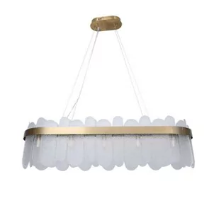 Ekskluzywny Żyrandol z kryształowymi sztabkami Barcelona Ø 100 cm złoty 22843 - Lampy sufitowe - miniaturka - grafika 1