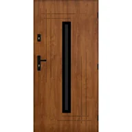Drzwi zewnętrzne - Pantor Drzwi zewnętrzne wejściowe Ozyrys Black złoty dąb 80 prawe - miniaturka - grafika 1