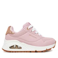 Buty dla dziewczynek - Sneakersy Skechers Uno Gen1-Shimmer Away 310545L/PNK Różowy - miniaturka - grafika 1