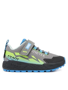Primigi Sneakersy Pim Gtx GORE-TEX 8916533 M Szary - Buty dla chłopców - miniaturka - grafika 1