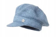 Czapki damskie - Kaszkiet damski VENICE Niebieski - miniaturka - grafika 1