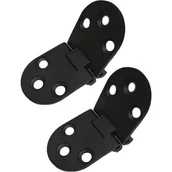Zawiasy, okucia i inne akcesoria - Zawias do stołu składanego, zawias meblowy, zawias ze stopu cynku, 3,07" x 1,18", 2 sztuki, czarny - miniaturka - grafika 1
