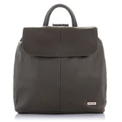 Plecaki - MODNY SZARY PLECAK DAMSKI PAOLO PERUZZI B-18-GR - miniaturka - grafika 1