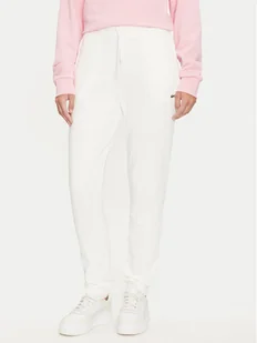 Lacoste Spodnie dresowe XF9216 Écru Regular Fit - Spodnie sportowe damskie - miniaturka - grafika 1