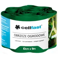 Akcesoria do ogrodzeń - CELLFAST Obrzeże ogrodowe ciemna zieleń 10cm x 9mb marki 30-021 - miniaturka - grafika 1