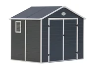 Altany ogrodowe - G21 Domek ogrodowy PAH 523 - 188 x 278 cm, plastik, szary 6390037 - miniaturka - grafika 1