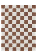 Dywany dla dzieci - Dywan bawełniany Kitchen Tiles Toffee 120x160 cm Lorena Canals - miniaturka - grafika 1