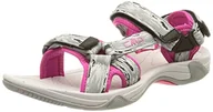 Moda i Uroda OUTLET - CMP Hamal Hiking Sport Sandal, Nero-Ghiaccio, 28 EU - miniaturka - grafika 1