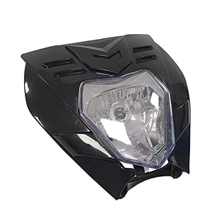 one by CAMAMOTO Maska reflektorów Enduro z regulowaną przysłoną krzyżową, model Felix, kolor czarny - Części motocyklowe - miniaturka - grafika 1