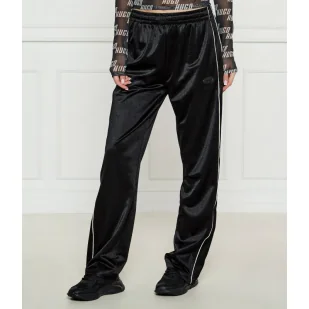 HUGO Spodnie dresowe Neannet flare fit - Dresy damskie - miniaturka - grafika 1