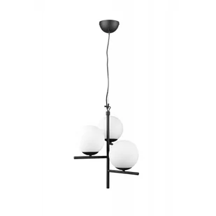 Trio Pure lampa wisząca 3-punktowa czarna 302000332 302000332 - Lampy sufitowe - miniaturka - grafika 1