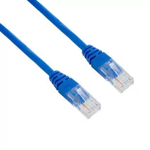 4World Kabel Sieciowy Cat 5e Utp 1.8m niebieski - Patchcordy - miniaturka - grafika 2