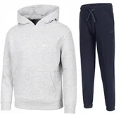 Dresy męskie - 4F OCIEPLANY DZIEWCZÄCY DRES KOMPLET BLUZA SPODNIE / rozm 164 - miniaturka - grafika 1