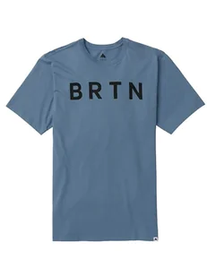 Burton Koszulka "BRTN" w kolorze niebieskim - Koszulki męskie - miniaturka - grafika 1