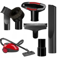 Akcesoria do odkurzaczy - UNIWERSALNE KOŃCÓWKI DO ODKURZACZA 6W1 ADAPTER SZCZOTKA SSAWKA ZESTAW 6 SZT - miniaturka - grafika 1