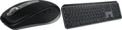 Myszki - Logitech Anywhere 3S For Mac Space Gray 910-006947 + MX Keys S Bezprzewodowa Graphite US 920-011587 - miniaturka - grafika 1