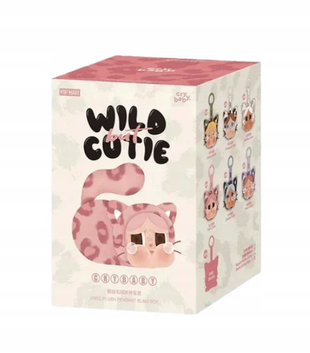 Oryginalne Pop Mart CryBaby Wild but Cutie Brelok