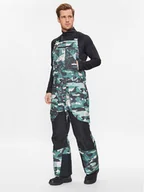 Odzież trekkingowa męska - Columbia Spodnie outdoor Highland Summit™ Bib Zielony Regular Fit - miniaturka - grafika 1