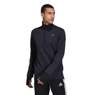 Kurtki i kamizelki sportowe męskie - Kurtka męska adidas  Cold.Rdy Running Cover Up Black S - miniaturka - grafika 1
