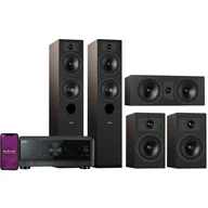 Zestawy stereo - Zestaw stereo YAMAHA RX-V4A Czarny + INDIANA LINE Tesi 5 + INDIANA LINE Tesi 7 + INDIANA LINE Tesi 2 czarny - miniaturka - grafika 1