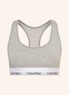 Calvin Klein Biustonosz Bustier Icon Cotton Modal grau - Biustonosze - miniaturka - grafika 1