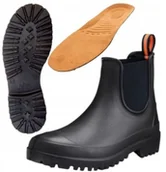 Kalosze męskie - Kalosze Męskie Chuck 42 Nero Gumowce Sztyblety Krótkie - miniaturka - grafika 1